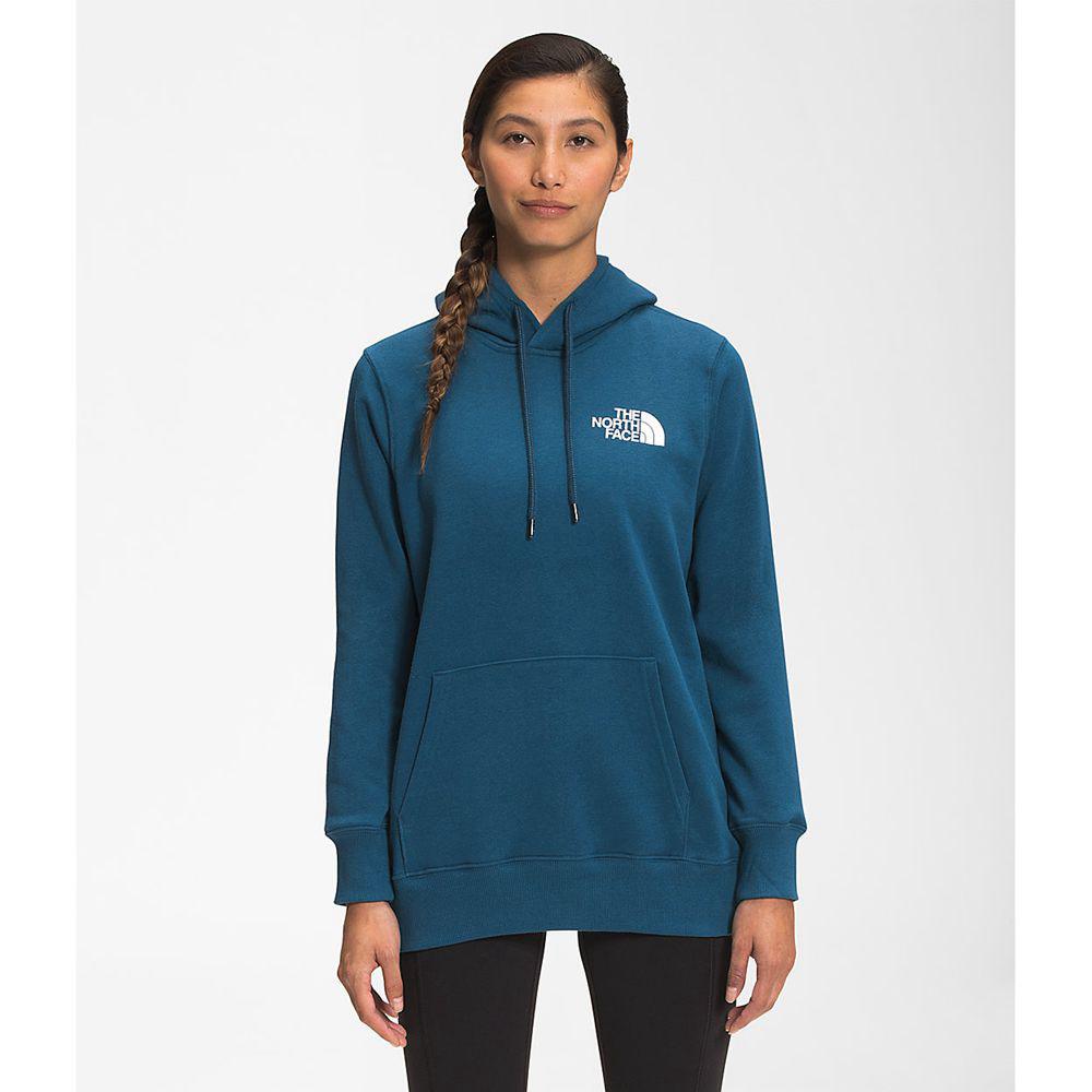 The North Face Box Nse Pullover Γυναικεια Φούτερ Hoodie - Μπλε (TCOK06837)